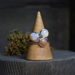 Agate Stacking Rings, Agate Ring, Gemstone Stacking Ring, Sterling Silver Stacking, Stacking rings, Agate, Recycled Sterling Agate Stacking Rings, Agate Ring, Gemstone Stacking Ring, Sterling Silver Stacking, Stacking rings, Agate, Recycled Sterling