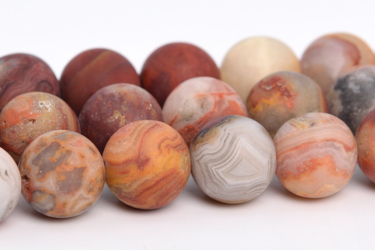 7-8mm Matte Red Crazy Lace Agate Beads Aaa Genuine Natural Gemstone Full Strand Round Loose Beads 15.5" Bulk Lot 1,3,5,10,50 (105300-1501) 7-8mm Matte Red Crazy Lace Agate Beads Aaa Genuine Natural Gemstone Full Strand Round Loose Beads 15.5" Bulk Lot 1,3,5,10,50 (105300-1501)