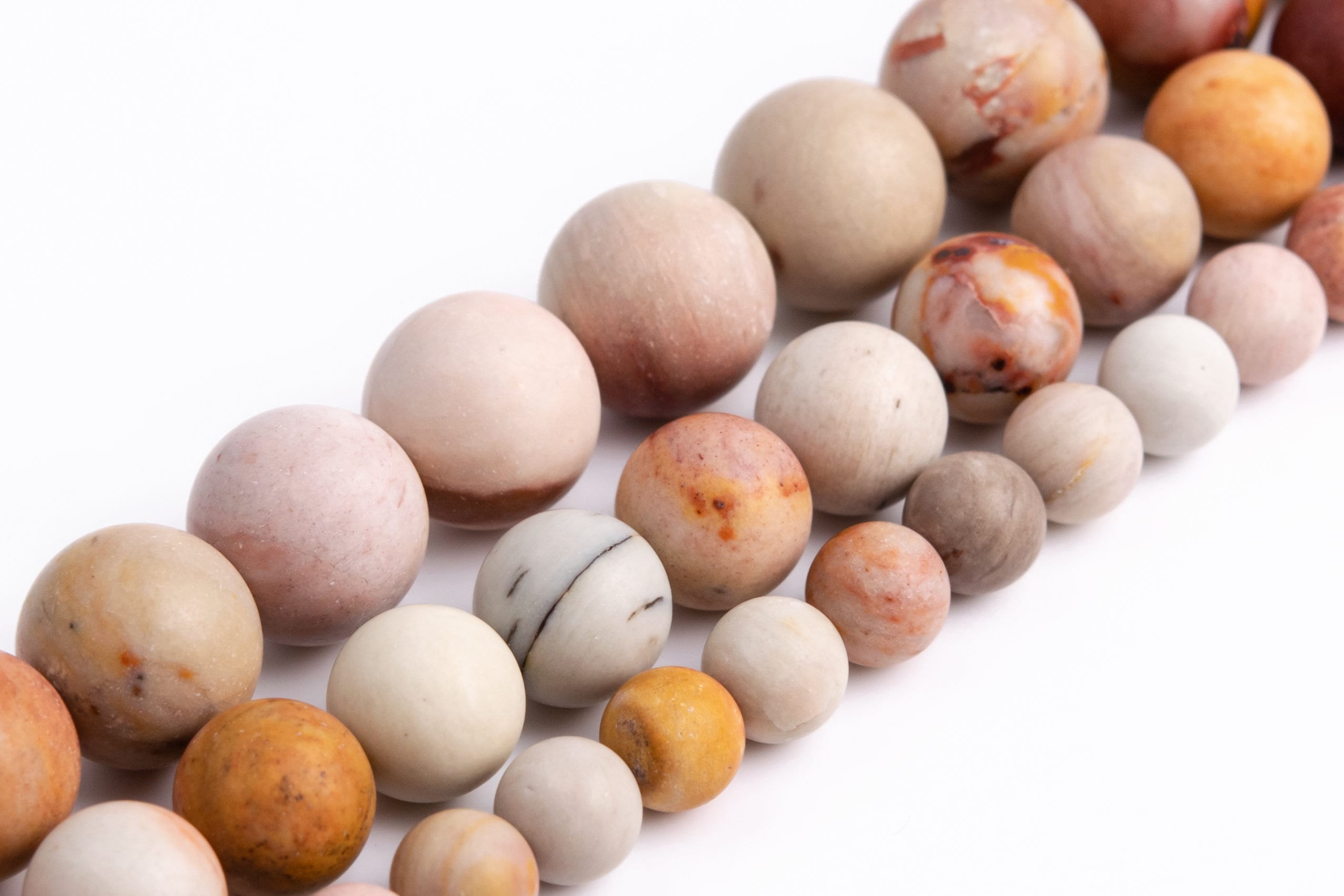 Matte African Agate Beads Genuine Natural Grade Aaa Gemstone Round Loose Beads 6mm 8mm 10mm Bulk Lot Options