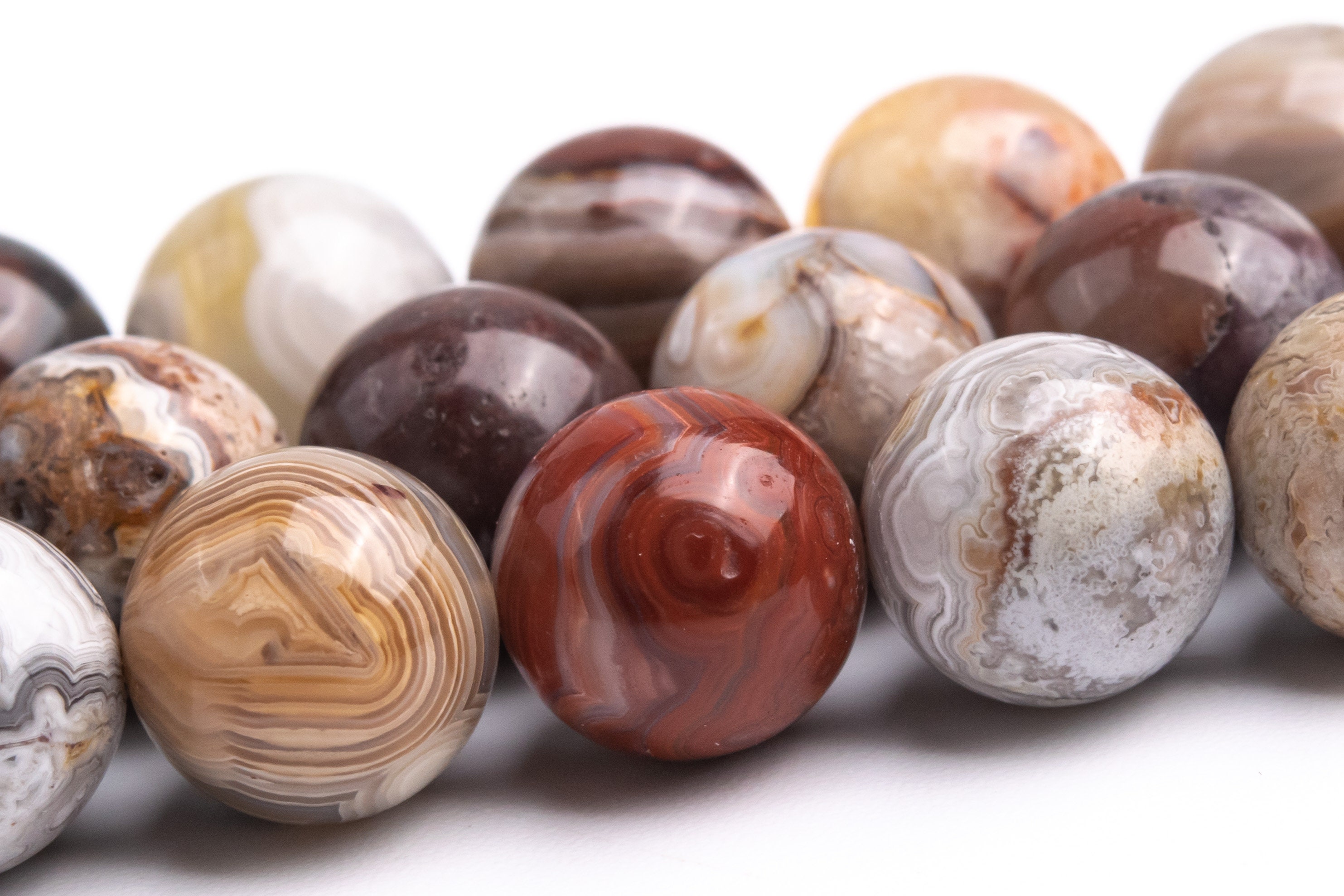 Mexican Crazy Lace Agate Beads Natural Grade Aaa Round Loose Beads 4mm 6mm 8mm 10mm 12mm