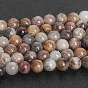 Multicolor Gobi Agate Beads Grade AAA Genuine Natural Gemstone Round Loose Beads 6MM 8MM 10MM Bulk Lot Options