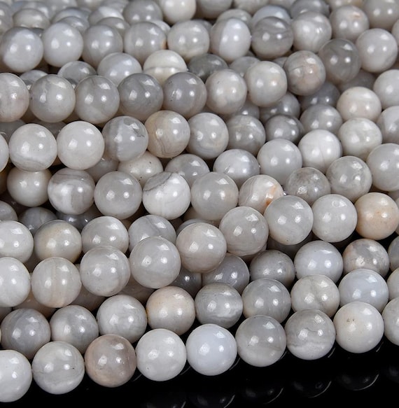 Natural White Crazy Lace Agate Gemstone Round 4mm 6mm 8mm 10mm Loose Beads Bulk Lot 1,2,6,12 And 50 (d548)