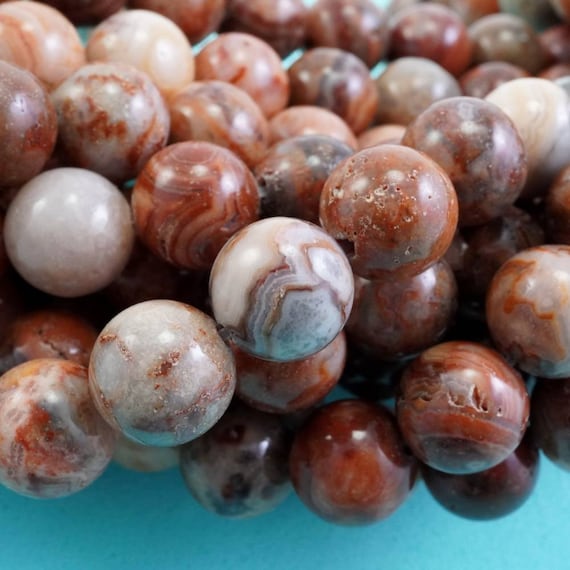 Red Lace Agate Beads (round)(smooth)(6mm)(8mm)(10mm)(16"strand) Red Lace Agate Beads (round)(smooth)(6mm)(8mm)(10mm)(16"strand)
