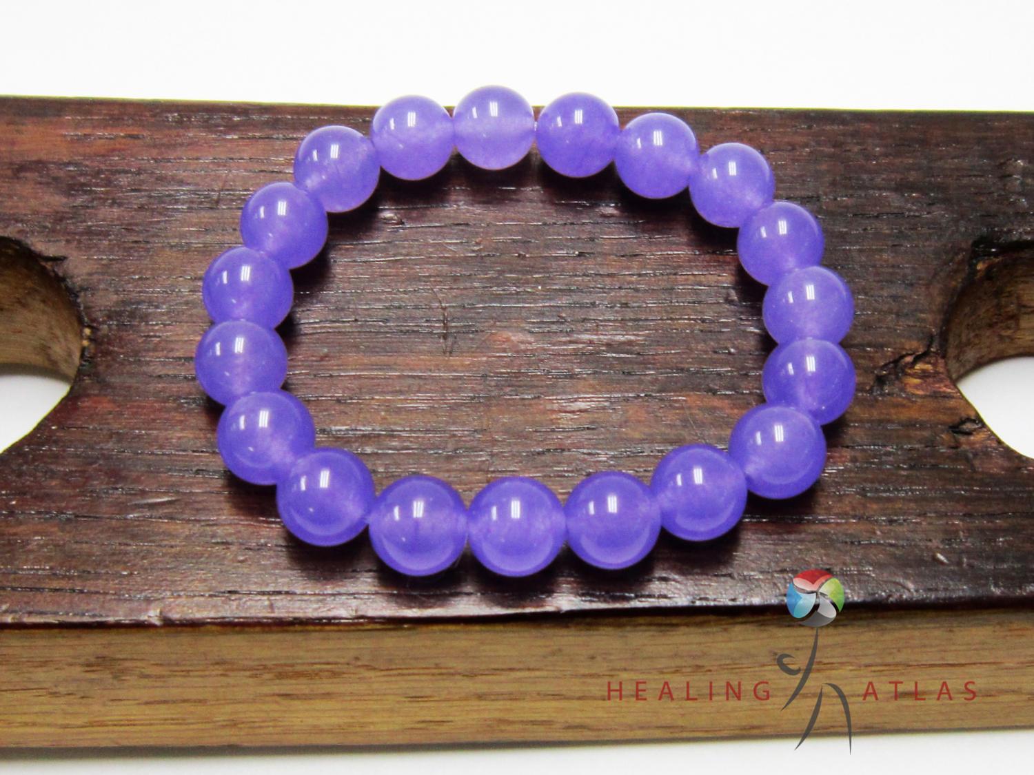 Lilac Alexandrite Bracelet: Healing Guardian Stone, Scorpio Zodiac