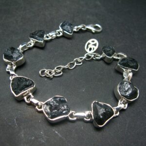 Alexandrite Silver Bracelet From Brazil - 7" - 16.1 Grams