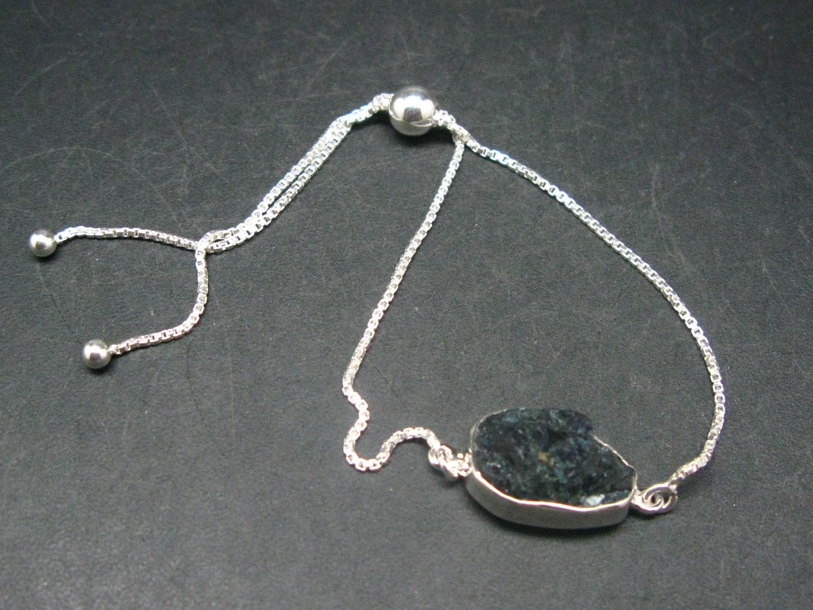 Alexandrite Silver Bracelet From Zimbabwe - 4.20 Grams - Adjustable Length