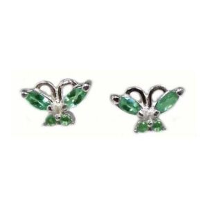 Alexandrite Butterfly Earrings 19th Century Vintage Gemstone Handcrafted Genuine Natural Gemstone Siberia Alexandrite Color Change 61963.2