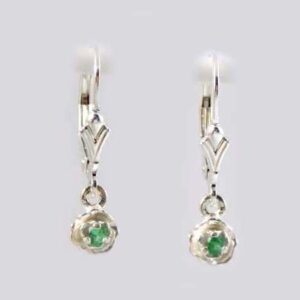 Genuine Alexandrite Gemstones Siberian Gem Alexandrite Earrings Natural Color-Change Gem Antique Gemstone Rare Alexandrite Dangles 65283.3