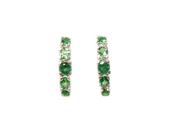 Genuine Alexandrite Earrings Rare Siberian Alexandrite Gems 19th Century Antique Gemstones Natural Color Change Gems Alexandrite Studs 64150