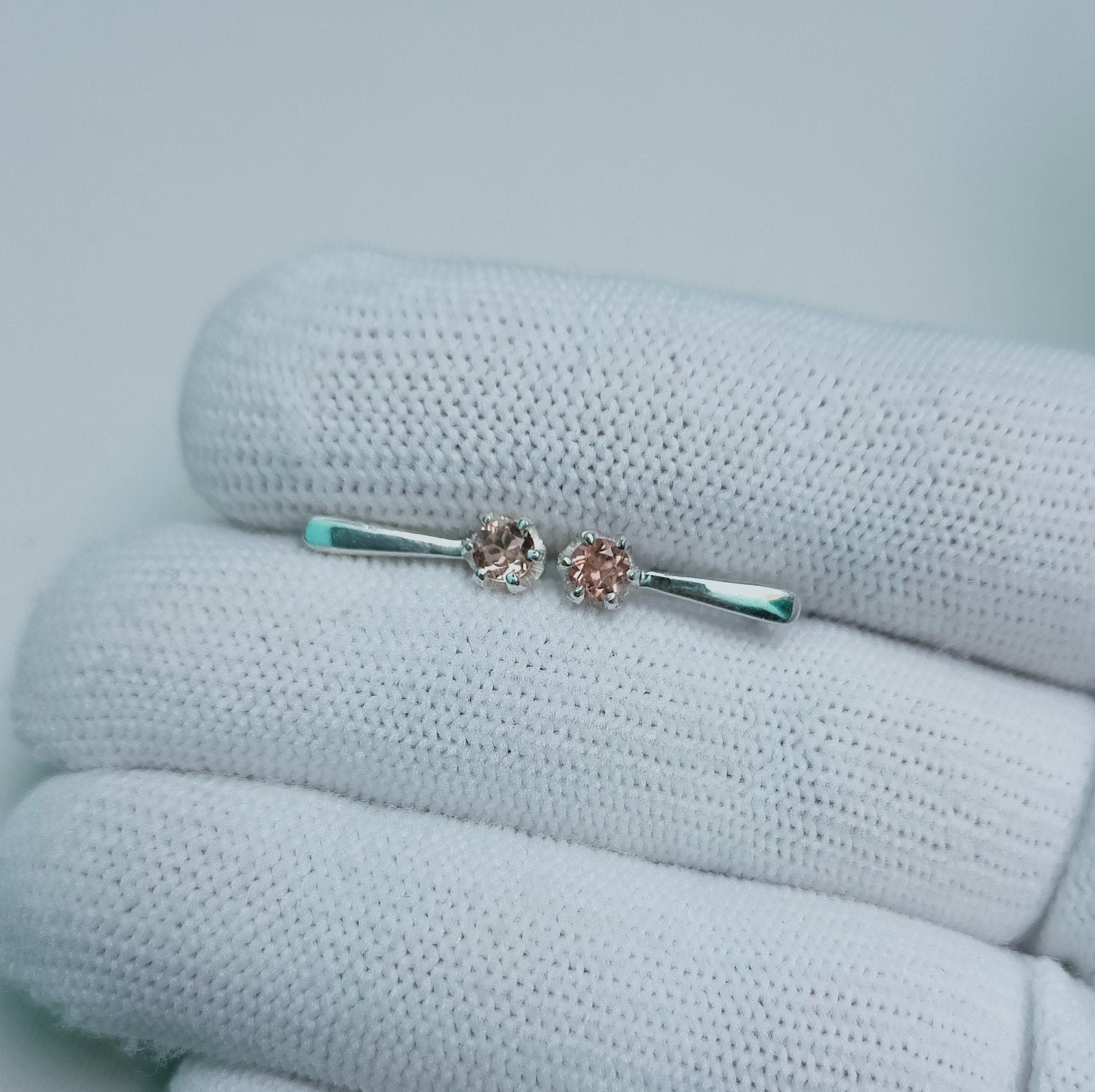 Rare Alexandrite Russian Lock Earrings, Lab Created Alexandrite Earrings, Sterling Silver Earrings, Alexandrite Earrings, Color Change Stone