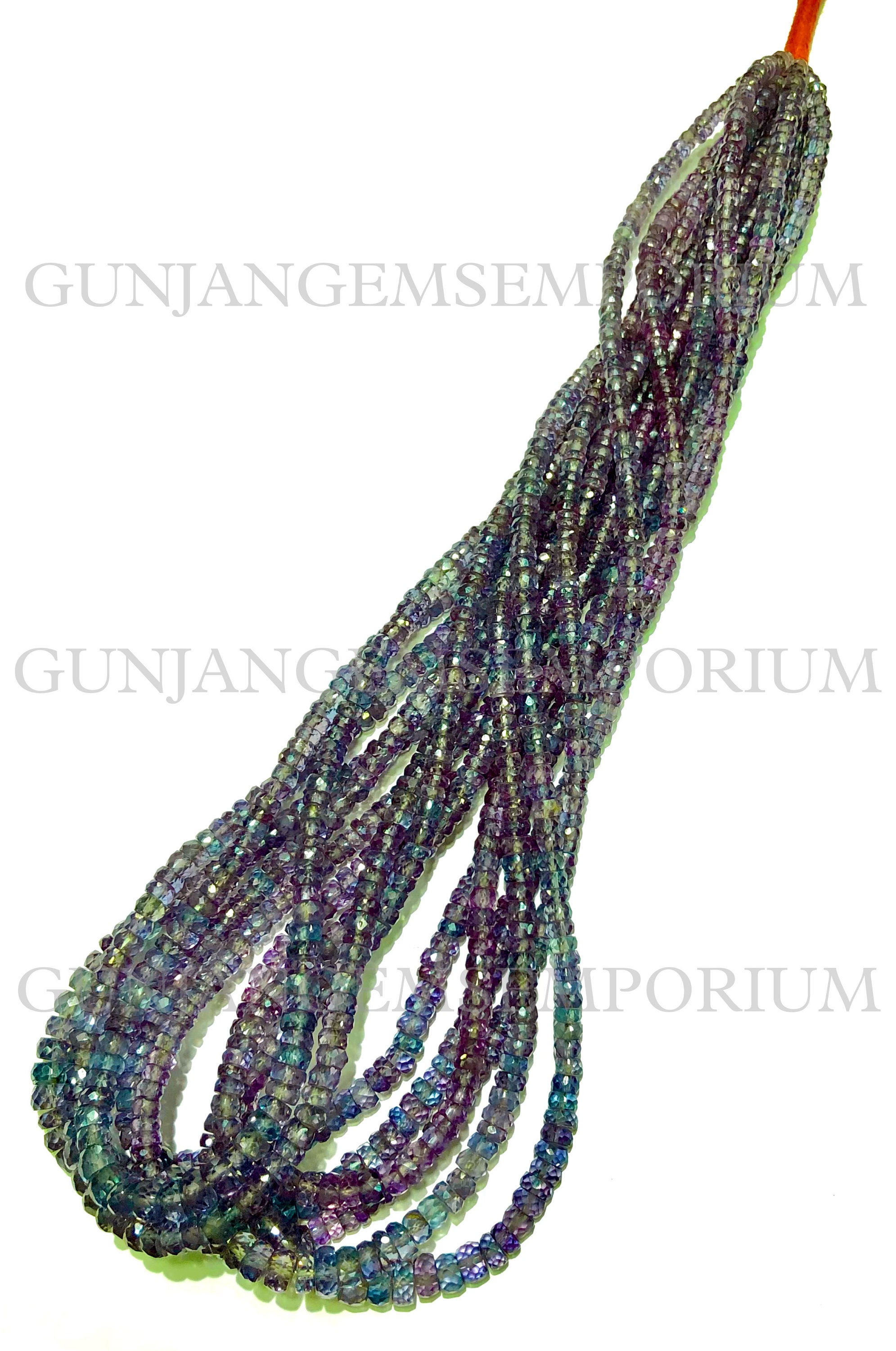 Exclusive Gorgeous~~aaaa+ Alexandrite Beads Alexandrite Faceted Beads Rondelle Beads 5/6mm Alexandrite Gemstone Beads Color Changing Stone