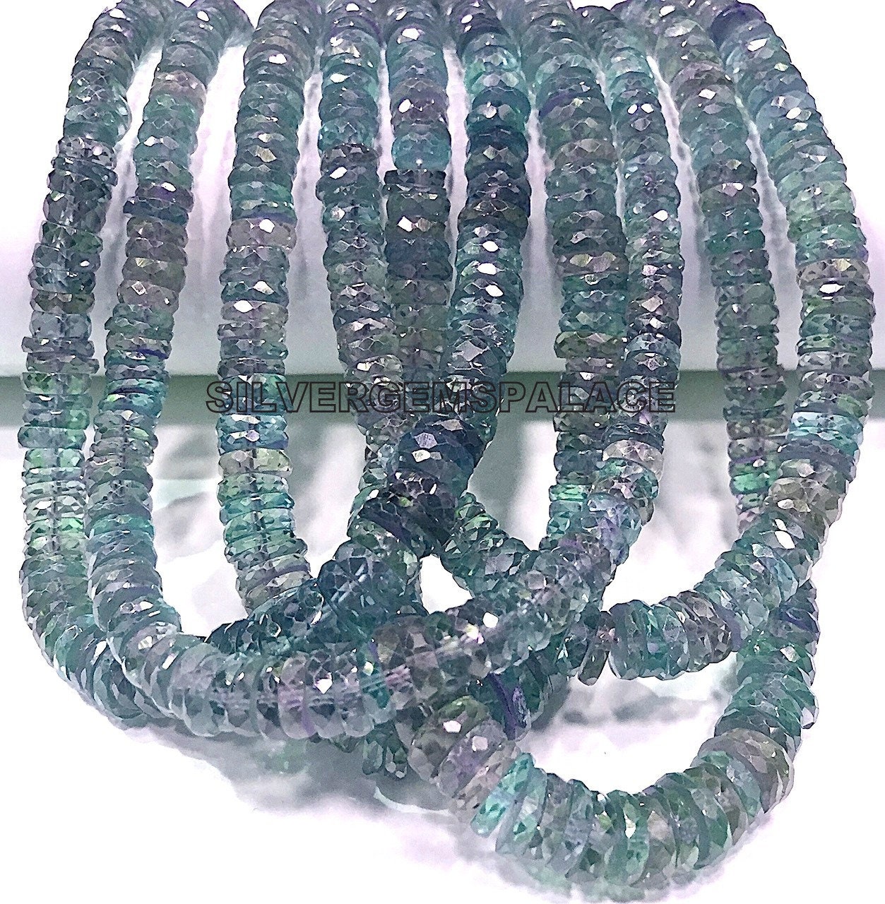 Rarest Alexandrite Tyre Cut Beads Alexandrite Faceted Tyre Beads Alexandrite Beads Strand Alexandrite Gemstone Beads Alexandrite String.