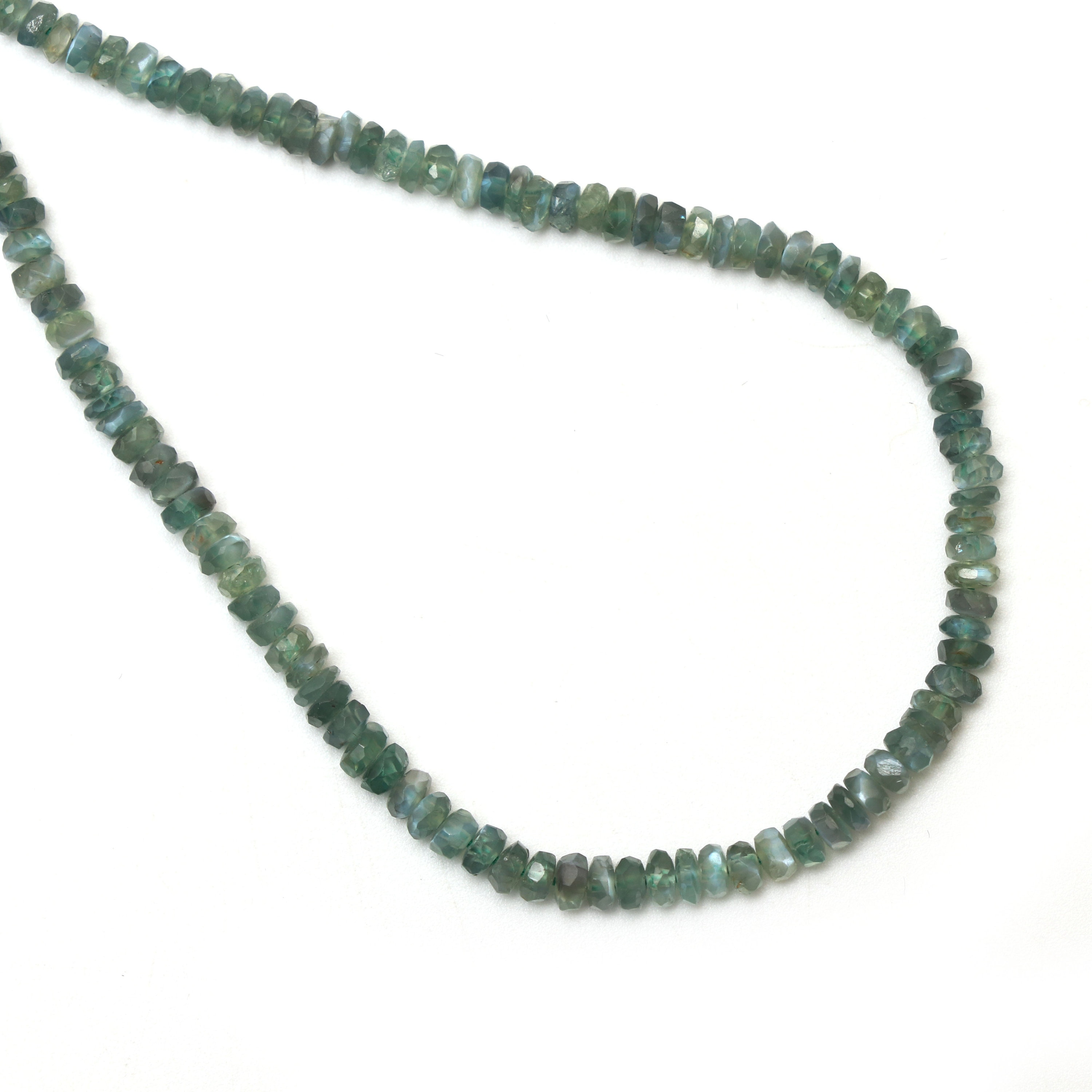 Alexandrite Faceted Roundel Beads, 3 Mm, Alexandrite Genuine - Rare Gem, 16 Inch Full Strand, Price Per Strand