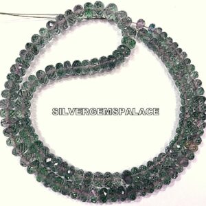 Extremely Rare~Alexandrite Faceted Rondelle Beads Greenish Gray Color Beads Alexandrite Gemstone Beads 6-8.MM Beads 20 Inches Long Necklace. Extremely Rare~Alexandrite Faceted Rondelle Beads Greenish Gray Color Beads Alexandrite Gemstone Beads 6-8.MM Beads 20 Inches Long Necklace.
