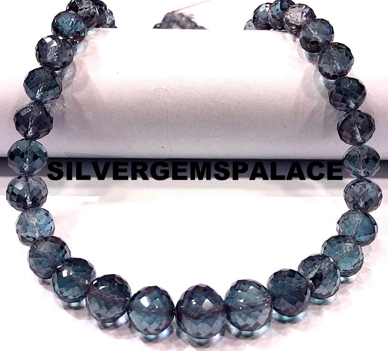 Extremely Rare~alexandrite Faceted Round Ball Beads Alexandrite Gemstone Beads 7/9mm Alexandrite Round Beads Necklace Wholesale Price 18”