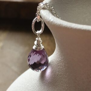 Alexandrite gemstone necklace Alexandrite gemstone necklace