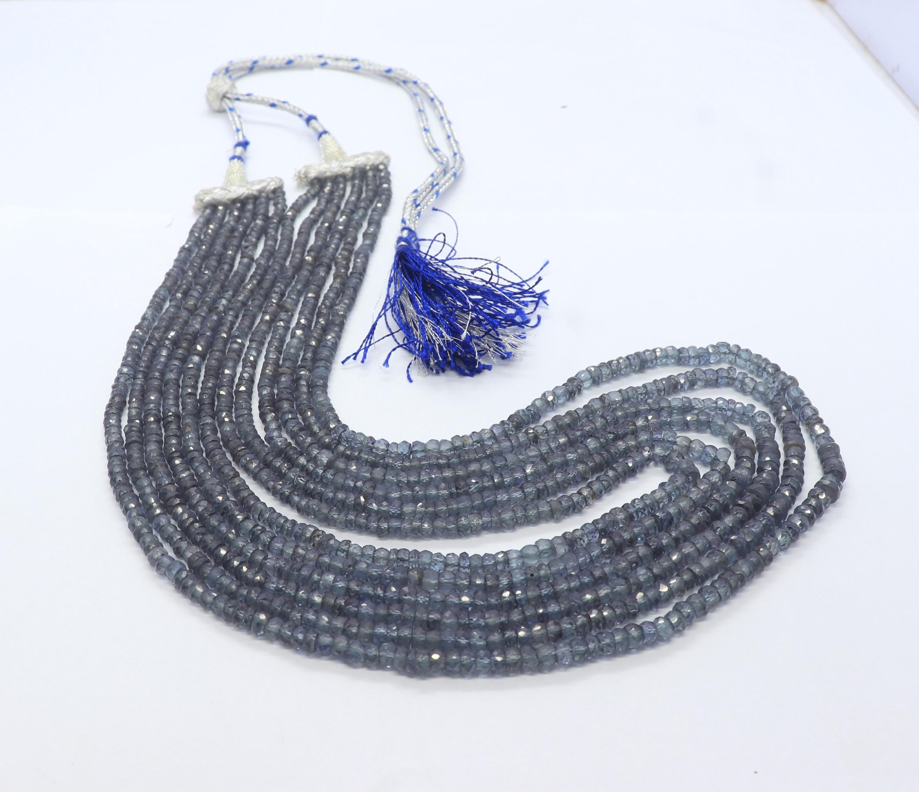 Rare Alexandrite Faceted Rondelle Beads 4-5 Mm Alexandrite Gemstone Beads Alexandrite Rondelle Necklace 18" Alexandrite Jewelry