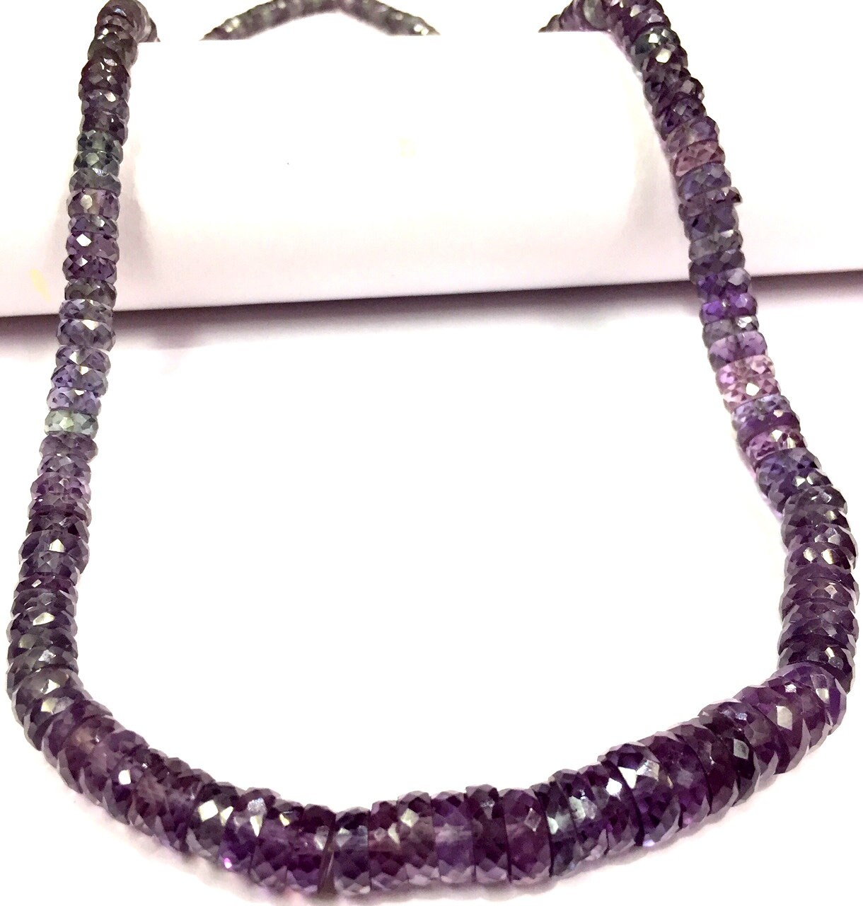 Aaa Quality~extremely Beautiful~alexandrite Faceted Beads Alexandrite Heishi Cut Beads Alexandrite Gemstone Beads Alexandrite Tyre Beads.