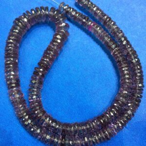 AAAA++ QUALITY~Extremely Beautiful~Alexandrite Tyre Faceted Beads Alexandrite Heishi Cut Beads Alexandrite Gemstone Beads Unique Item.