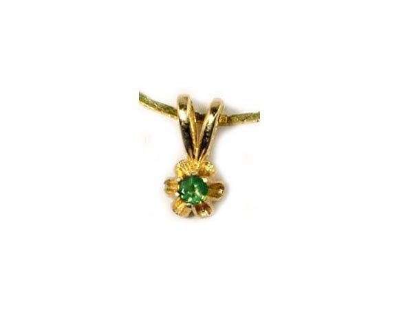 Genuine Alexandrite Pendant Rare Gemstone Antique Siberia Alexandrite Gemstone Natural Color-change Gem 14kt Gold Alexandrite Necklace 64269