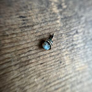 Alexandrite in 14k gold pendant