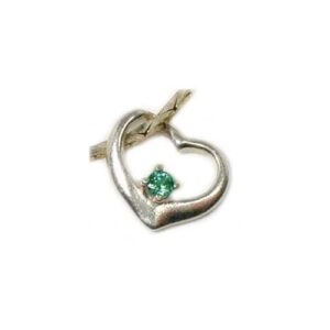 Rare Alexandrite Gemstone, Alexandrite Necklace, Heart Pendant, 19th Century Antique Gem, Siberian Alexandrite, Natural Color-change #645476