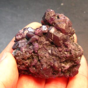 Museum Alexandrite Chrysoberyl Cluster From Zimbabwe - 74.4 Grams - 2.2"