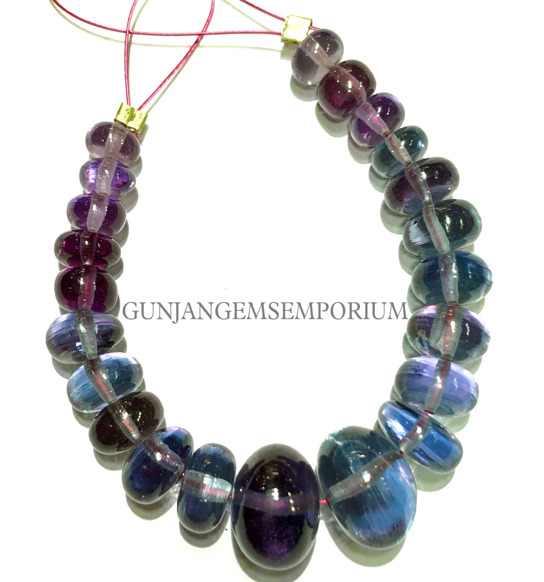 Aaa+ Alexandrite Smooth Beads Rare Alexandrite Beads Smooth Alexandrite Rondelles Color Changing Alexandrite Gemstone 5” Alexandrite Jewelry
