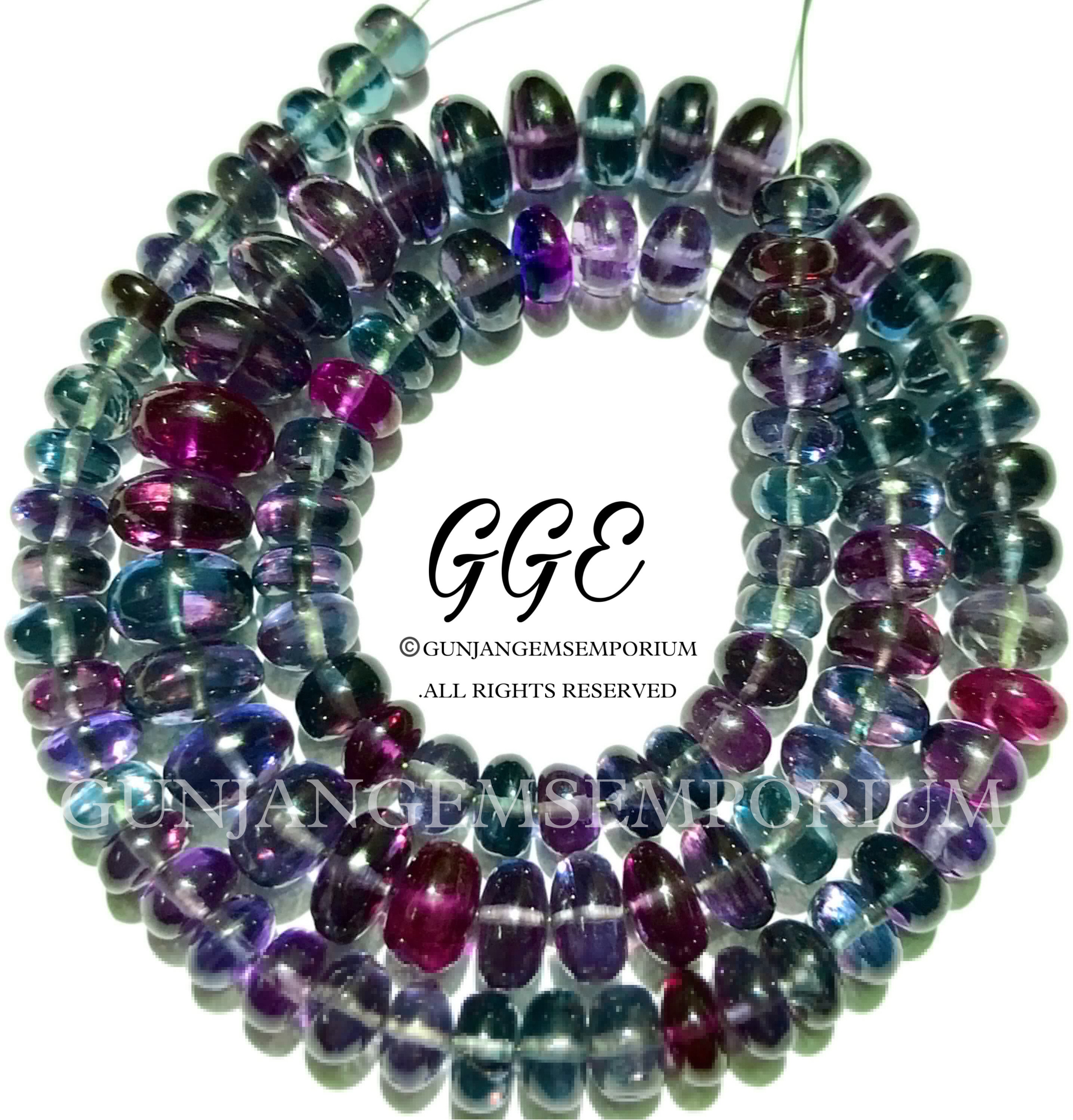 Extremely Gorgeous~aaaa+ Alexandrite Beads Rarest Alexandrite Smooth Rondelle Beads Sparkling Alexandrite Gemstone Beads Color Changing Bead