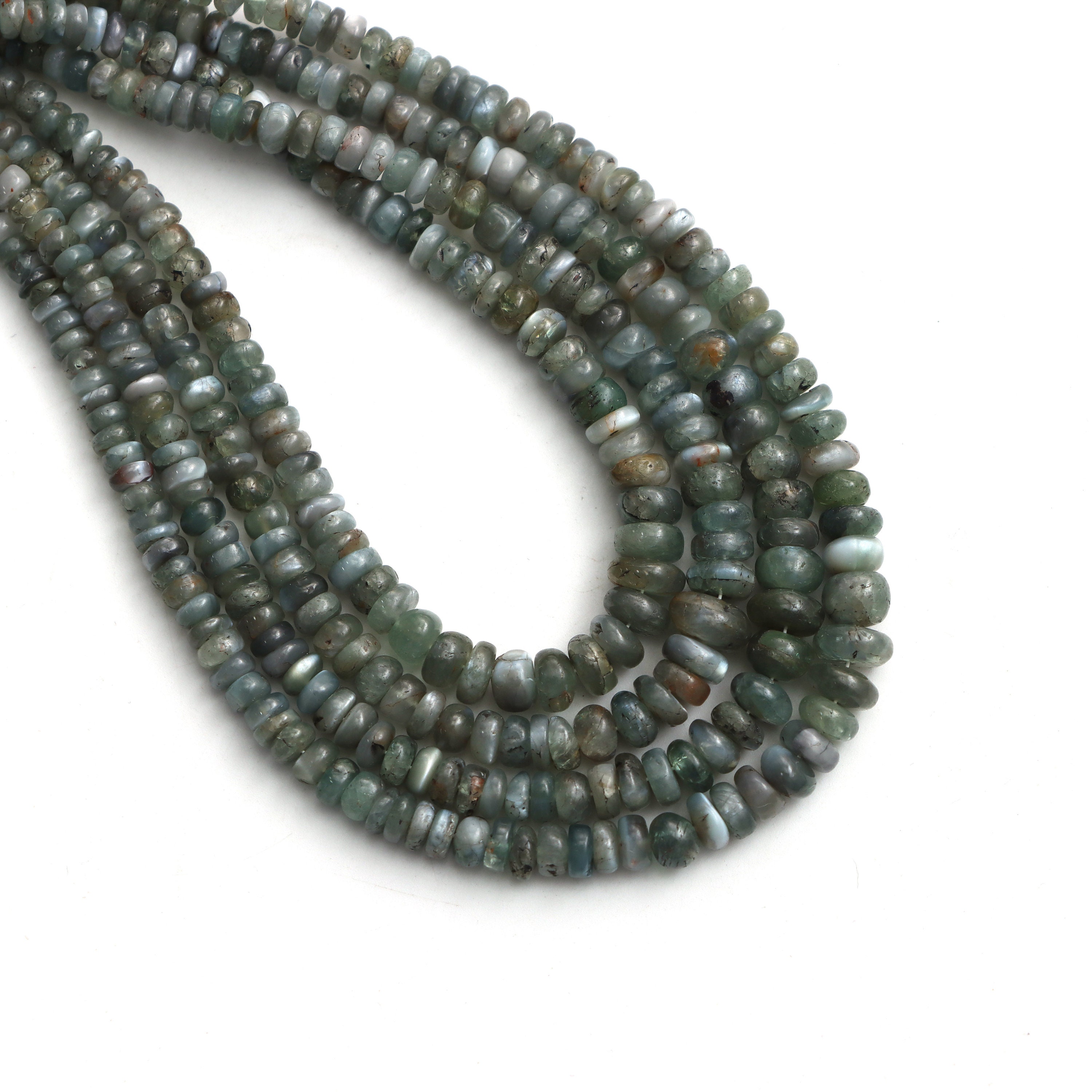 Natural Alexandrite Smooth Rondelle Beads, 3.5 Mm To 6 Mm, Green Alexandrite Beads, Plain Alexandrite Beads, 8 Inch / 18 Inch Full Strand Natural Alexandrite Smooth Rondelle Beads, 3.5 Mm To 6 Mm, Green Alexandrite Beads, Plain Alexandrite Beads, 8 Inch / 18 Inch Full Strand