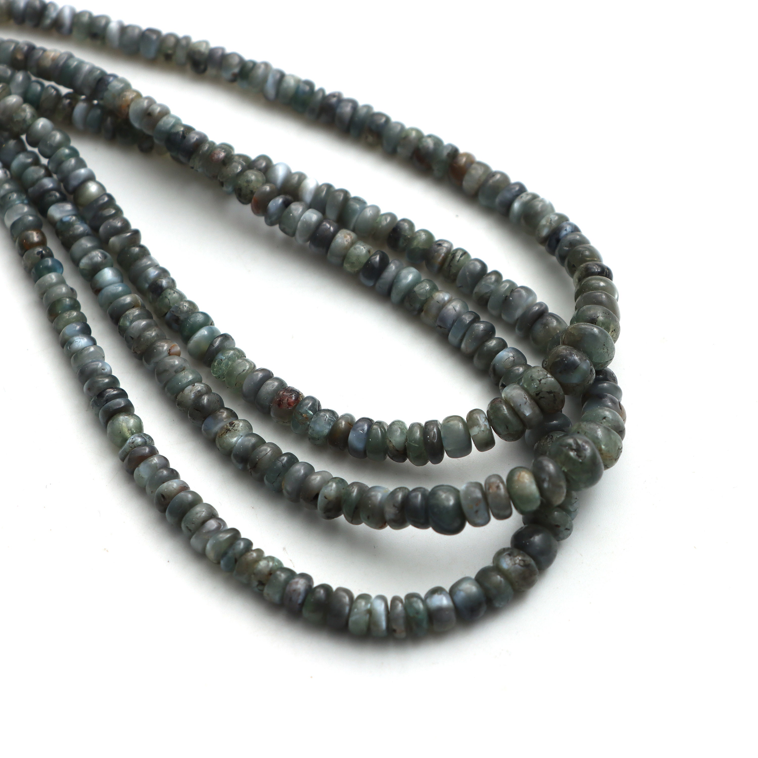 Alexandrite Smooth Rondelle Beads, 3 Mm To 6 Mm, Alexandrite Jewelry Making Gemstone, Alexandrite Beads, 18 Inch Strand, Price Per Strand