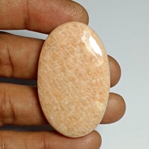 Natural Orange Amazonite Cabochons,orange Amazonite Gemstone,orange Amazonite Loose Stone,orange Amazonite Precious, 78cts. 45x28 Mm