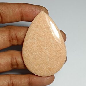 Natural Orange Amazonite Cabochons,orange Amazonite Gemstone,orange Amazonite Loose Stone,orange Amazonite Precious, 108cts. 58x39 Mm