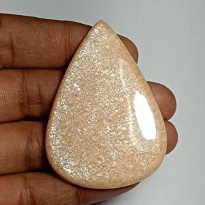 Natural Orange Amazonite Cabochons, orange Amazonite Gemstone, orange Amazonite Loose Stone, orange Amazonite Precious, 106cts. 57x40 Mm