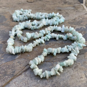Amazonite Chip Beads, 5 To 8mm Approx. 34 Inch Strand