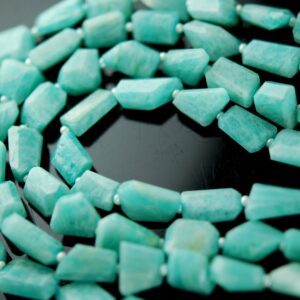 Amazonite Faceted Nuggets