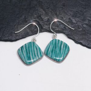 Sea Breeze - Russian Amazonite And Sterling Silver Earrings Sea Breeze - Russian Amazonite And Sterling Silver Earrings