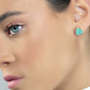 Trillion Shape Amazonite Earrings · Yellow Gold Stud Earrings · Gold Triangle Earrings · Blue Wedding Earrings · 14k Gold Bridal Earrings Trillion Shape Amazonite Earrings · Yellow Gold Stud Earrings · Gold Triangle Earrings · Blue Wedding Earrings · 14k Gold Bridal Earrings