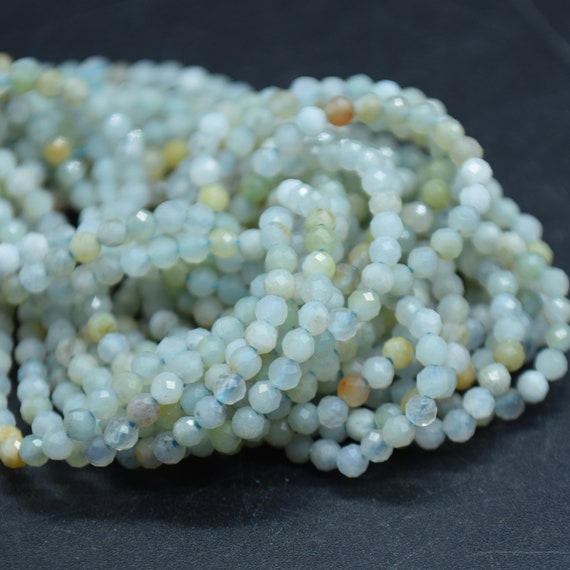 2mm Multi-colour Amazonite Gemstone Faceted Round Beads - 15" Strand | Gemstone Beads For Jewellery Making 2mm Multi-colour Amazonite Gemstone Faceted Round Beads - 15" Strand | Gemstone Beads For Jewellery Making