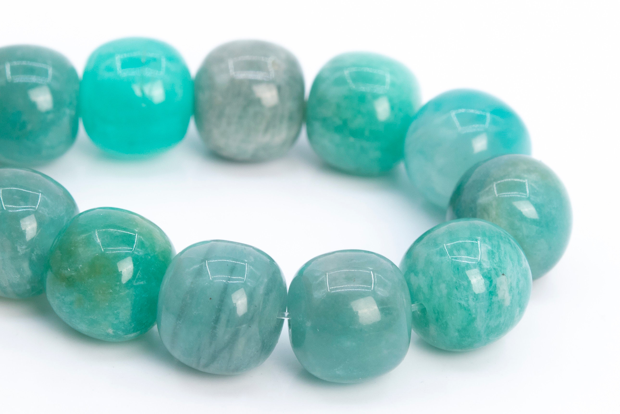 10x10mm Genuine Amazonite Beads Green Grade Ab Natural Gemstone Half Strand Barrel Drum Loose Beads 7.5" (112378h-3499) 10x10mm Genuine Amazonite Beads Green Grade Ab Natural Gemstone Half Strand Barrel Drum Loose Beads 7.5" (112378h-3499)