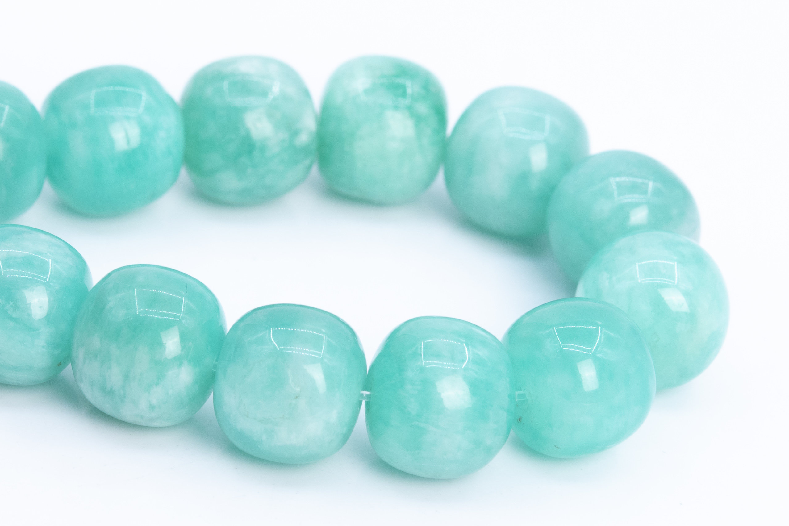 11x11mm Genuine Amazonite Beads Mint Green Grade Aaa Natural Gemstone Half Strand Barrel Drum Loose Beads 7" (112451h-3505)