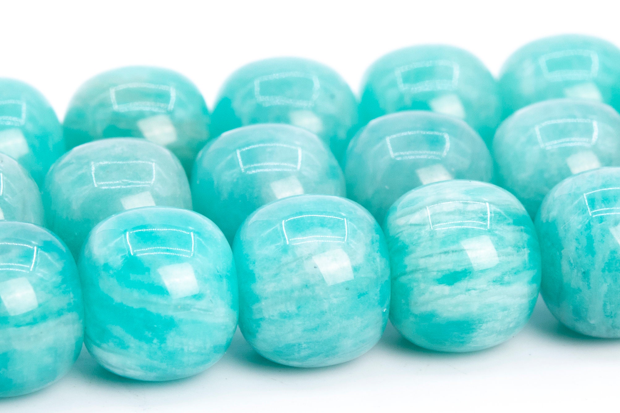 11x11mm Genuine Amazonite Beads Mint Green Grade Aa Natural Gemstone Barrel Drum Loose Beads 7.5"/ 15" Bulk Lot Options (112418) 11x11mm Genuine Amazonite Beads Mint Green Grade Aa Natural Gemstone Barrel Drum Loose Beads 7.5"/ 15" Bulk Lot Options (112418)