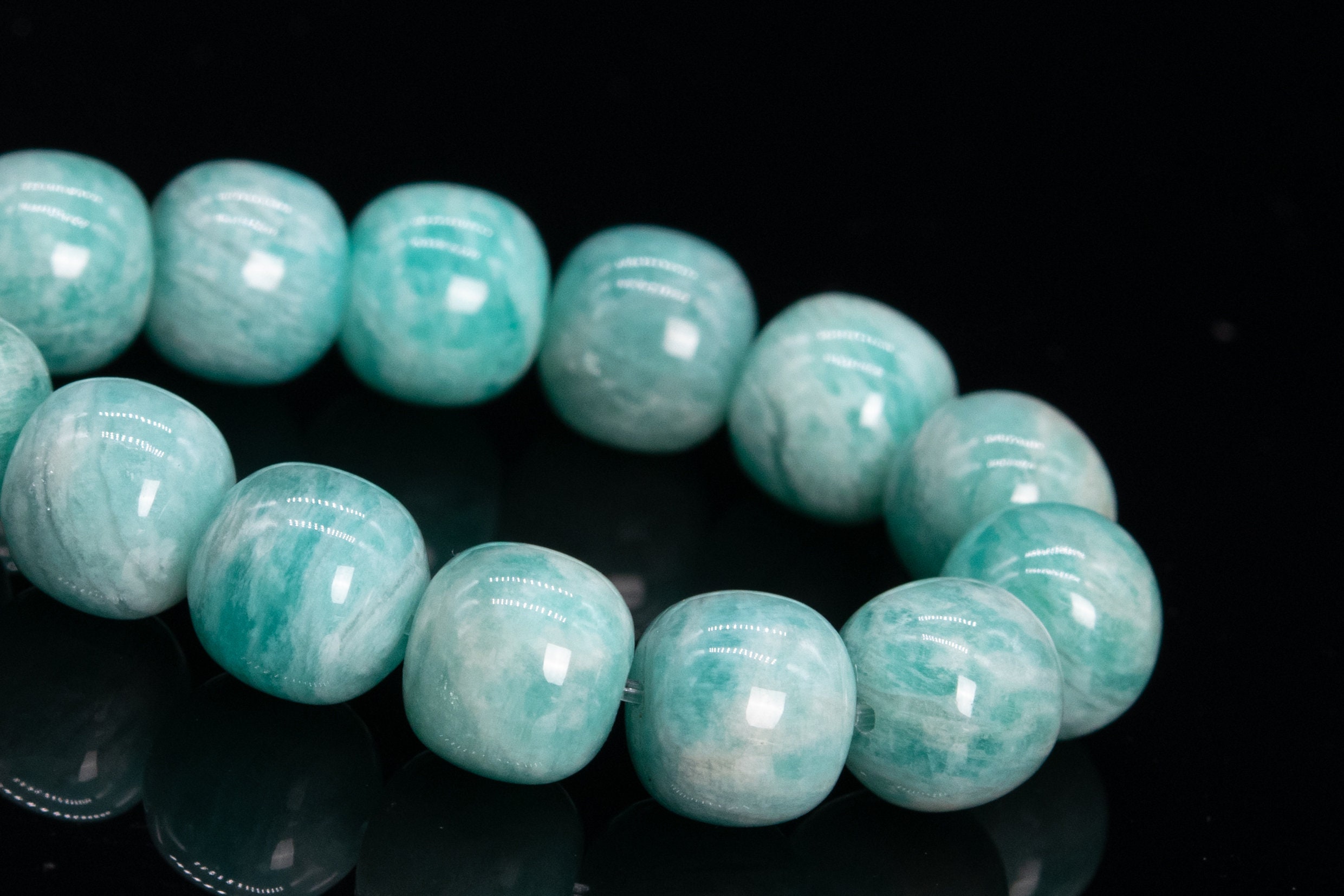 9x9mm Genuine Natural Mint Green Amazonite Beads Drum Barrel Grade A Gemstone Half Strand Loose Beads 7" (112241h-3489) 9x9mm Genuine Natural Mint Green Amazonite Beads Drum Barrel Grade A Gemstone Half Strand Loose Beads 7" (112241h-3489)