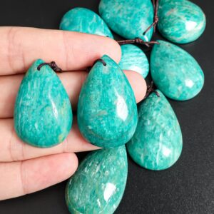 Vibrant Green Amazonite Teardrop Pendant Grade Aaa One Of A Kind Gemstone Perfect For Handmade Jewelry & Spiritual Gifts Vibrant Green Amazonite Teardrop Pendant Grade Aaa One Of A Kind Gemstone Perfect For Handmade Jewelry & Spiritual Gifts