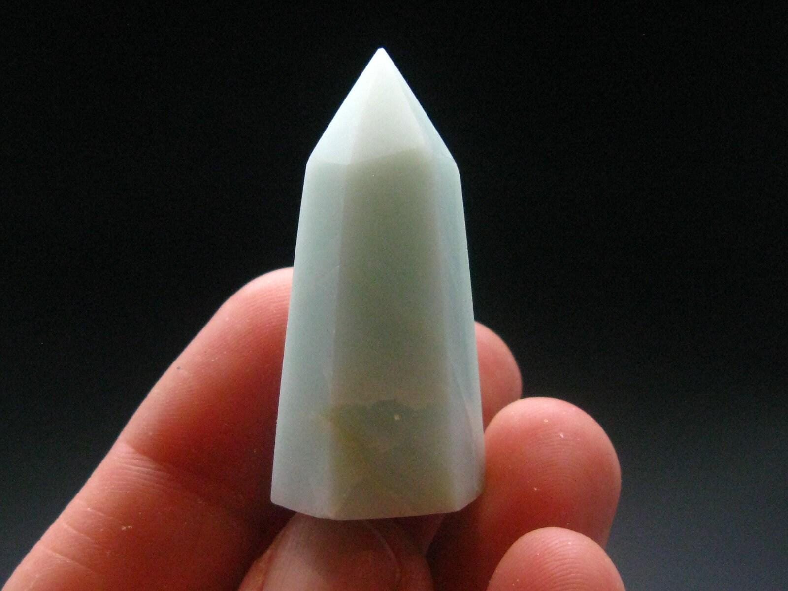 Azumar Amazonite Obelisk From United States - 1.4" - 14.20 Grams Azumar Amazonite Obelisk From United States - 1.4" - 14.20 Grams