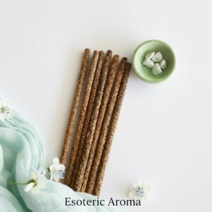 Amazonite Incense Sticks With Gemstone Chips 7pk: Crisp Clean Aroma