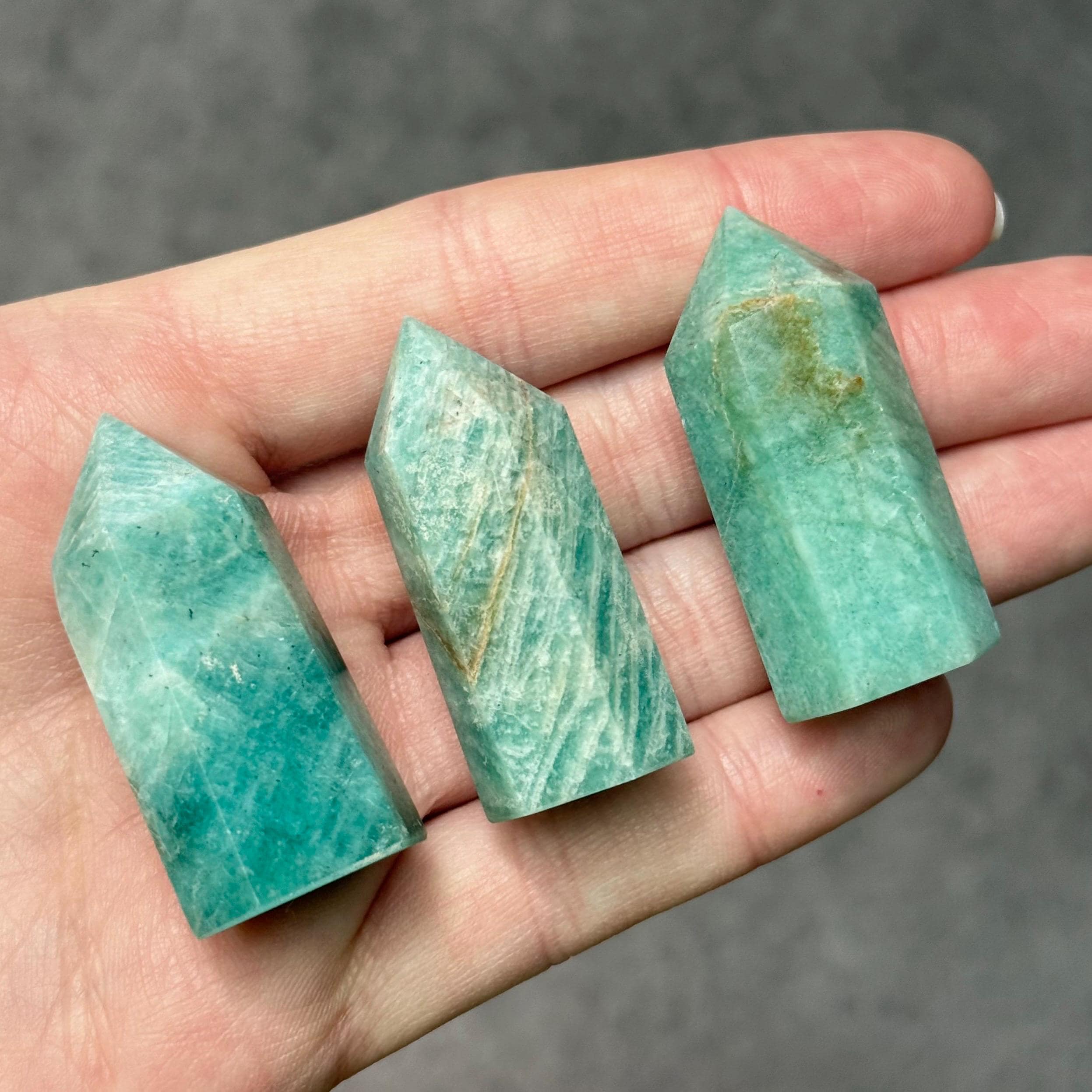 Amazonite Obelisk Tower // Altar Decor // .80oz