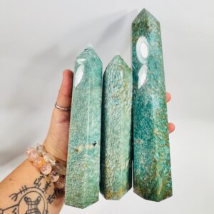 Amazonite Tower | Amazonite Crystal Tower | Crystal Towers