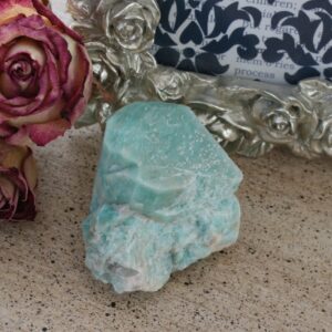 Amazonite Crystal From Colorado, Amazonite Specimen, 1.77"x1.81"x1.59", Weight: 76.2 Grams Amazonite Crystal From Colorado, Amazonite Specimen, 1.77"x1.81"x1.59", Weight: 76.2 Grams