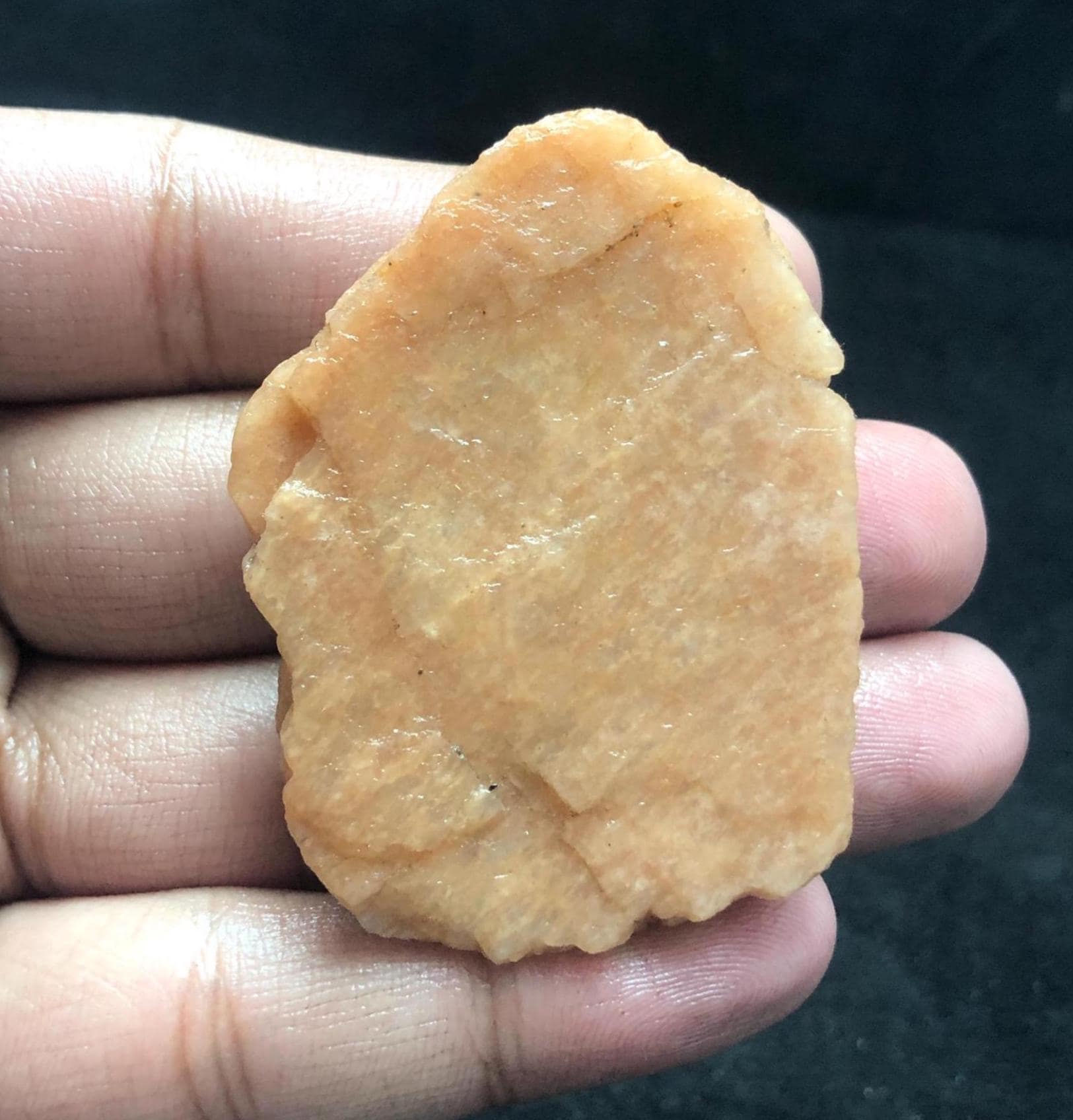 Handpicked Peach Amazonite Rough Stone | Natural Raw Crystal Handpicked Peach Amazonite Rough Stone | Natural Raw Crystal
